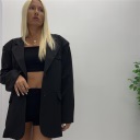 blazer over con bottoni prime